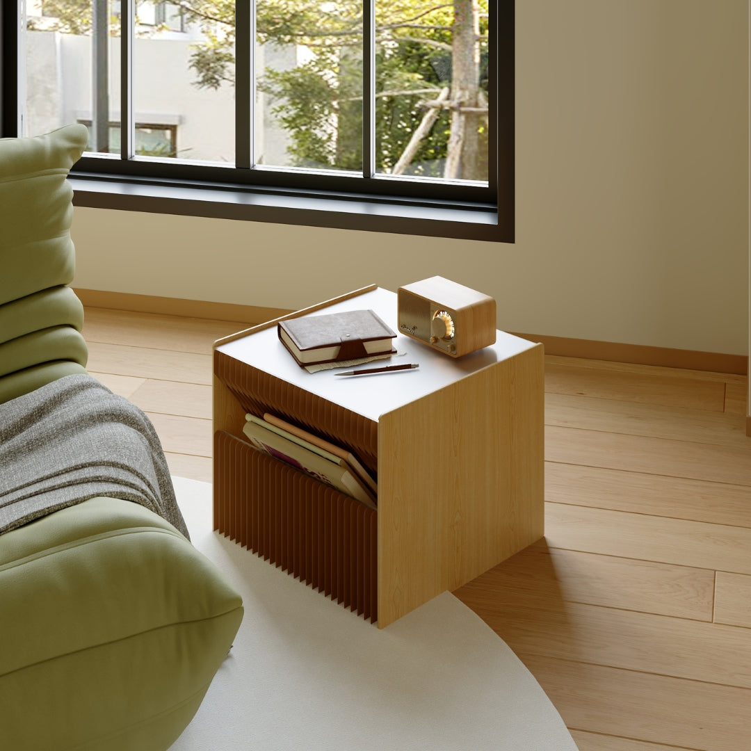 Table de chevet pliable