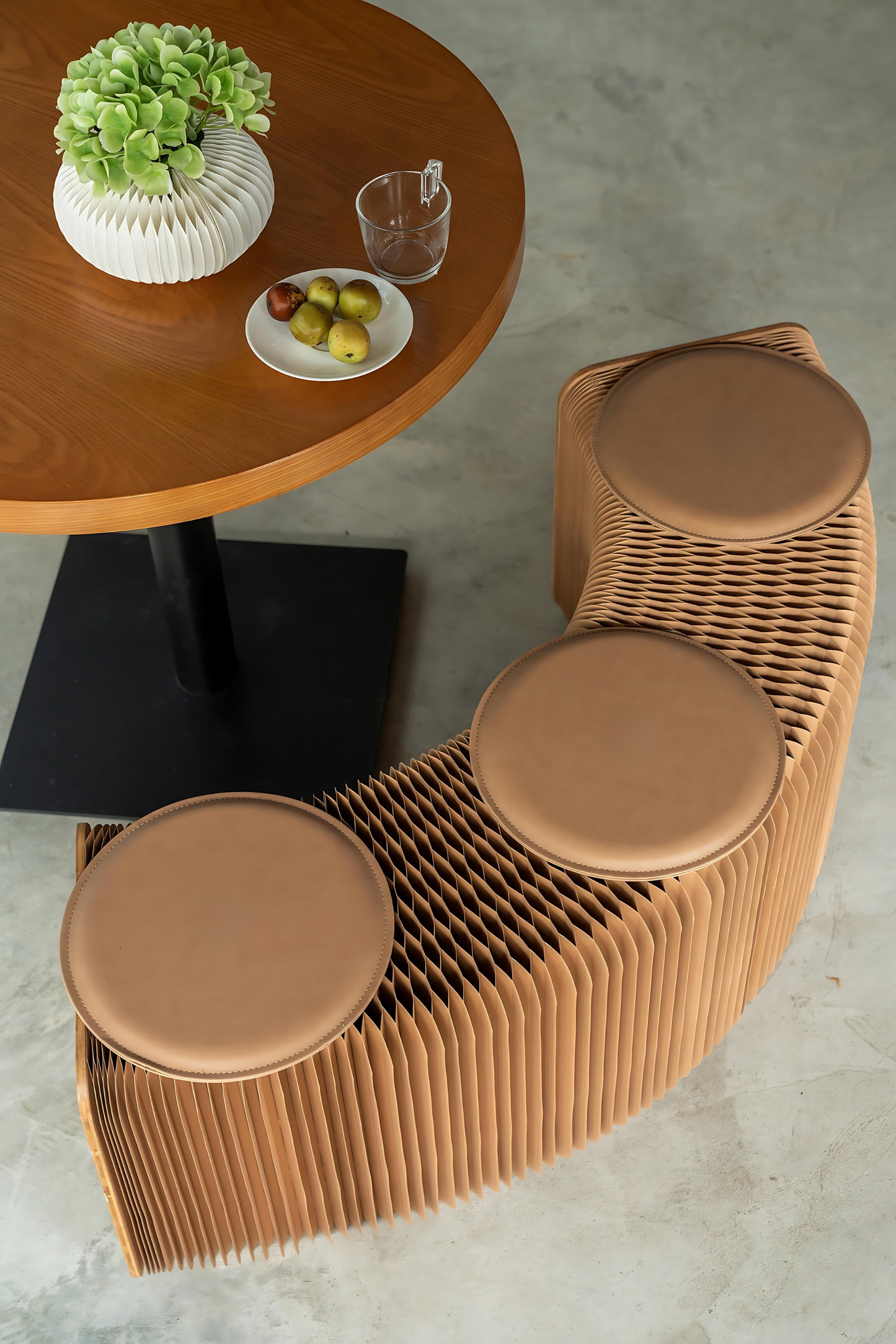 Banc pliable 3 places