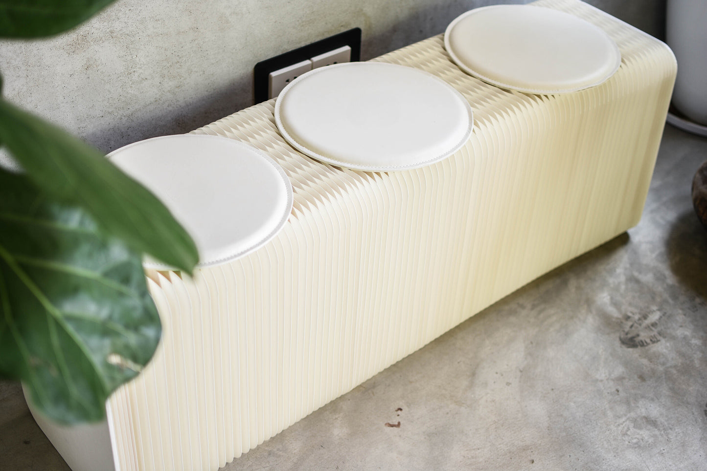 Banc pliable 3 places