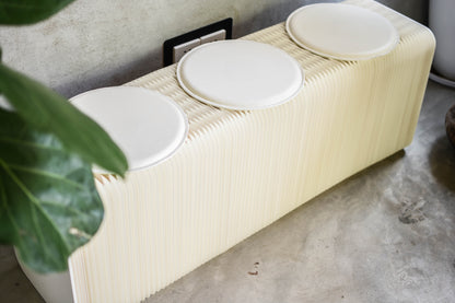 Banc pliable 3 places